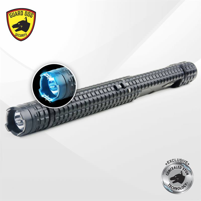 KNIGHTRO 8000k Stun Gun With 5 Funtion 300 Lumen Tactical Flashlight - Tophatter's Army Products & Self Defense Collectible Weapons - Tophatter Daily Deals